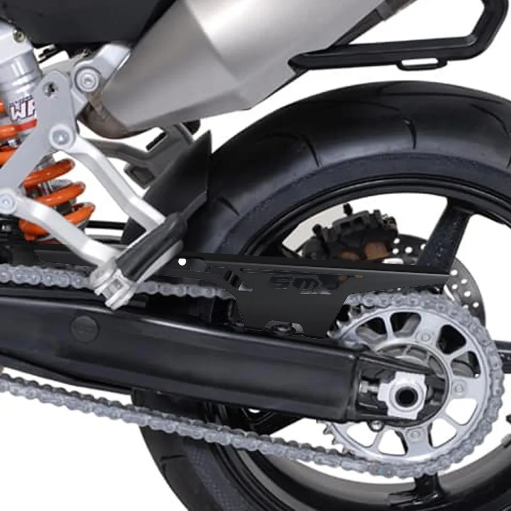 For 990 SMT LC8 Supermoto 990 Supermoto 2008-2014 Motorcycle Accessories Chain Belt Sprocket Cover Protection Guard Chain Guard