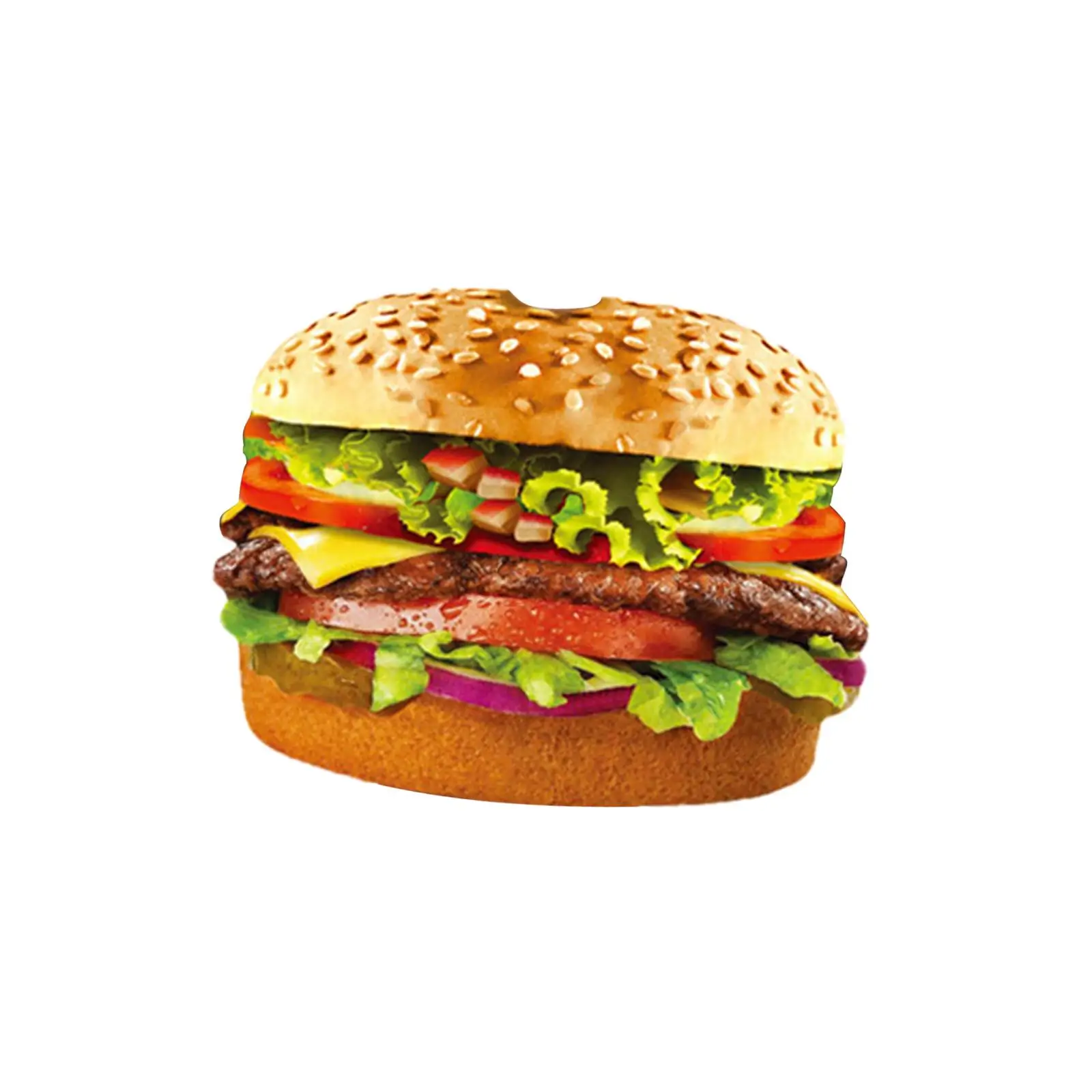 5x Hamburger Costume Men Women Adult Fancy Dress for Carnival Parties Halloween view 2