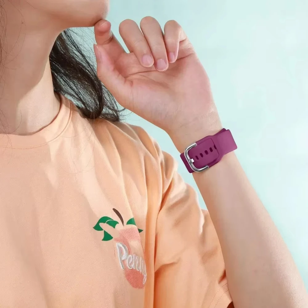 20 مللي متر/22 مللي متر سيليكون الفرقة ل Amazfit GTS 4 3/2/2e/GTS2 Mini/GTR 47 مللي متر/GTR 4/3 Pro/2/2e الرياضة سوار ساعة Amazfit bip 6 5 حزام