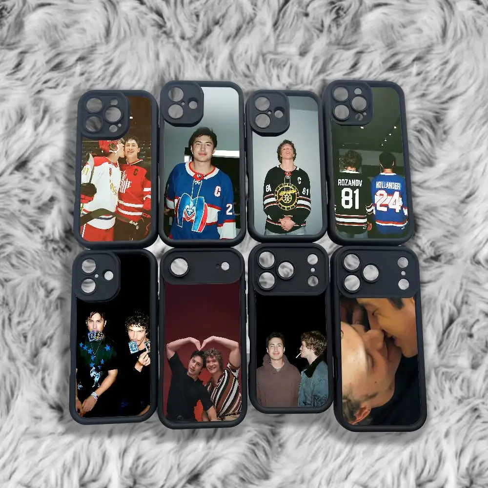 

H-Heated Rivalry Shane Ilya Phone Case For iPhone 17,16,15,14,13,12,11,Pro,Max,Plus,X,XS,SE4,E,Mini Black Thickened border Case
