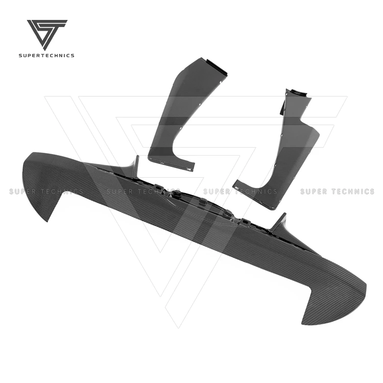 Carbon Fiber Customized for Mercedes Benz Gt Gts Engine Compartment Covers and Underscreen Shield (3 PCS)