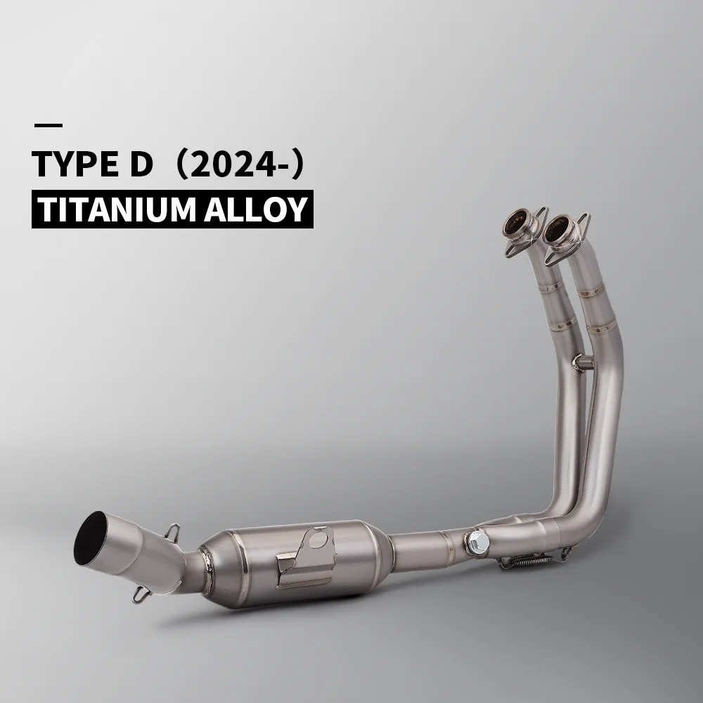 For GSX 8S GSX8S GSX-8S GSX8R 2022- Motorcycle Titanium alloy Accessories Engine Exhaust system