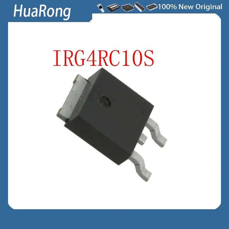 New 10PCS/LOT  G4RC10S IRG4RC10S  TO-252 600V 2A SMD Transistor