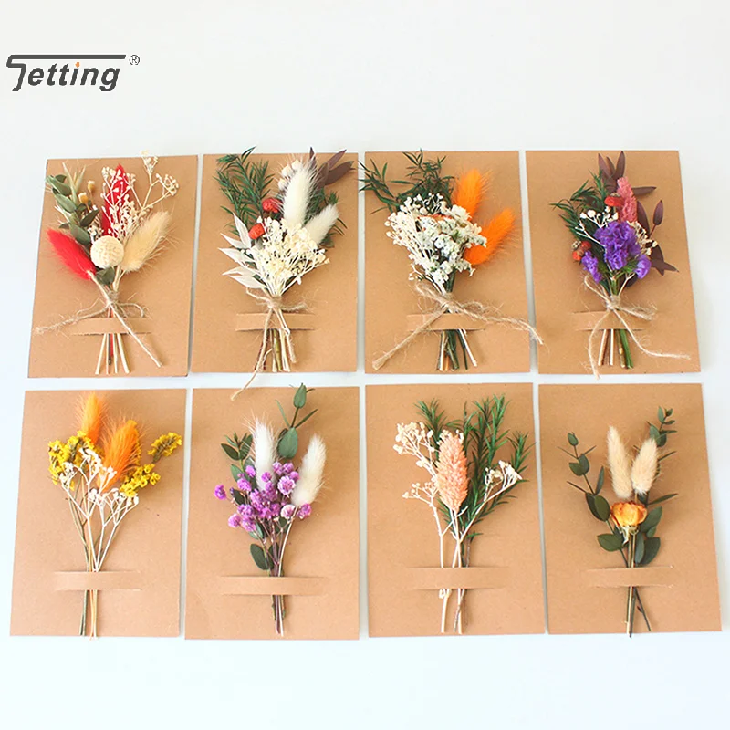 Mini Natural Dry Flowers Bouqu - Dried Flower Bunch 评论和价格