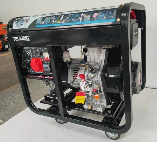 

Automatic 300A 7kw dual function diesel welder generator portable diesel engine 14hp welding generator set for home outdoor