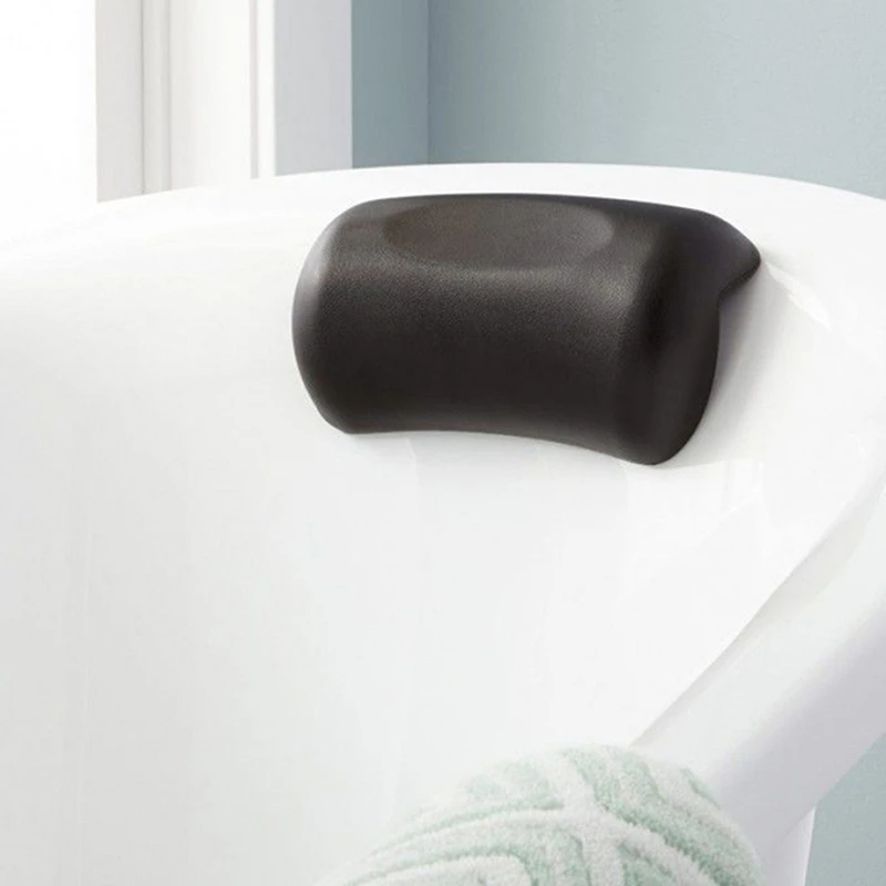 SPA Bath Pillow Non-Slip Bathtub Headrest Soft Waterproof Bath Pillows With Suction Cups Bath Neck Cushion