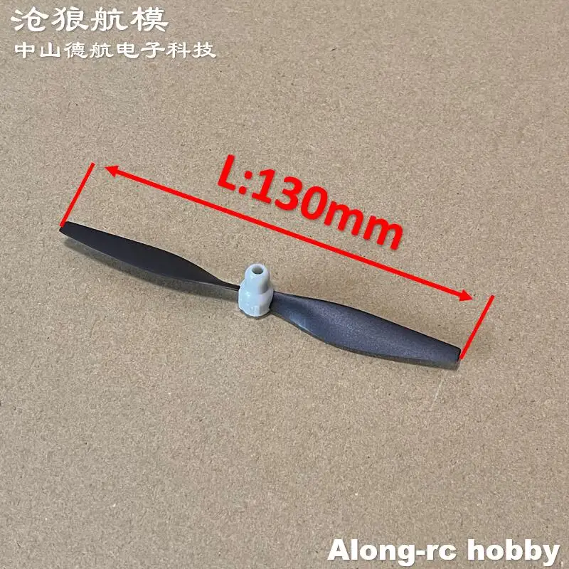 RC Airplane Plane Spare Part Volantexrc 400mm Wingspan 76109 4ch T-28 Trojan Parts -New 130mm 2 blades Propeller with Spinner