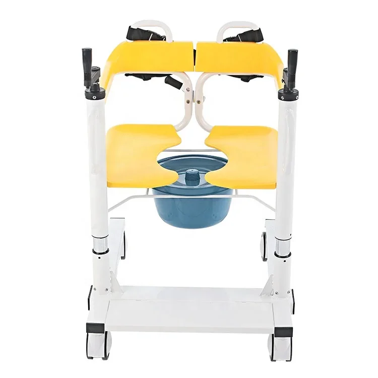 

patient transfer lift toilet chair with commode shower for handicapped