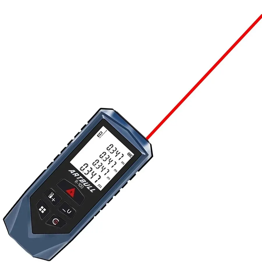 Dalmierz Laser podczerwony ARTBULL 50m 100m cyfrowy miarka dalmierz laserowy