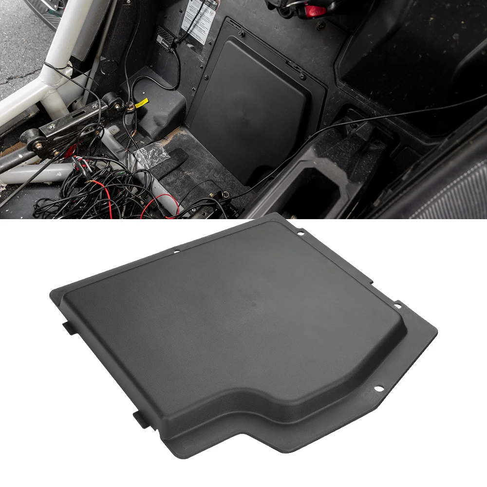 

Black Plastic Battery Cover Kit For Can-am Maverick X3 Max R RR 4x4 XMR XDS XRC XRS DS RS Turbo DPS 900 HO 2017-2025 2/4 Door