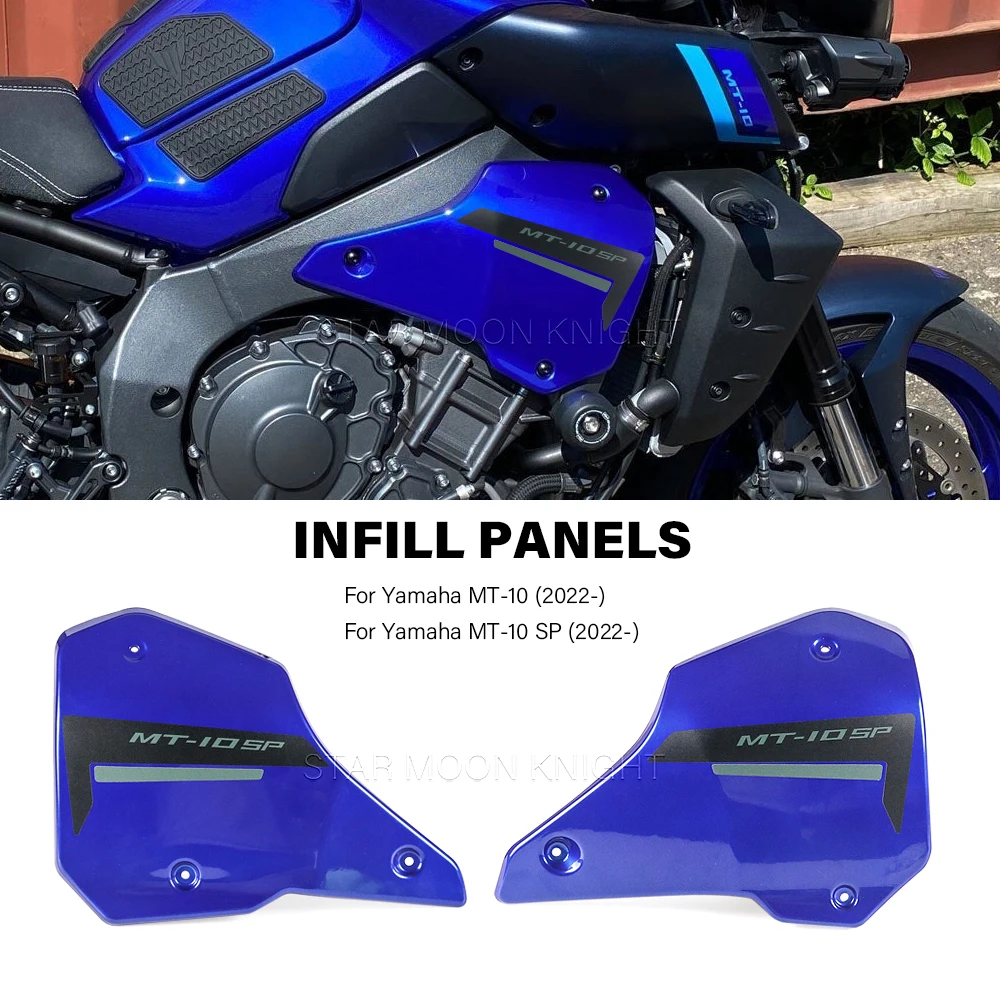 

For Yamaha MT10 MT 10 MT-10 SP 2022- Frame Infill Panels Bodywork Fairing Decorative Side Chassis Cover Accessories