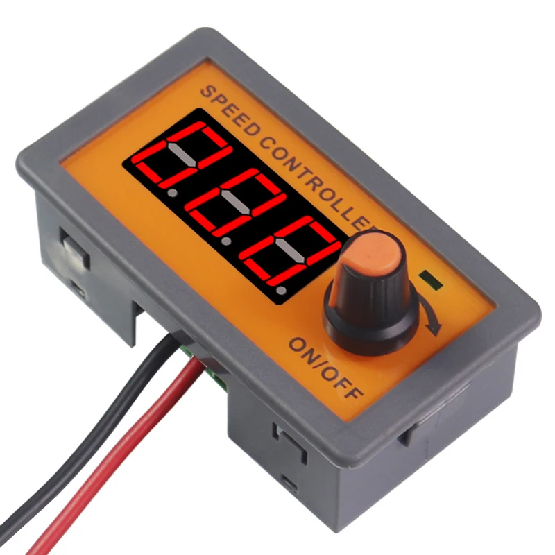 DC 5-30V 5V 12V 24V 5A PWM Brushless Motor Speed Adjustable Controller Digital Display Encoder BLDC Governor