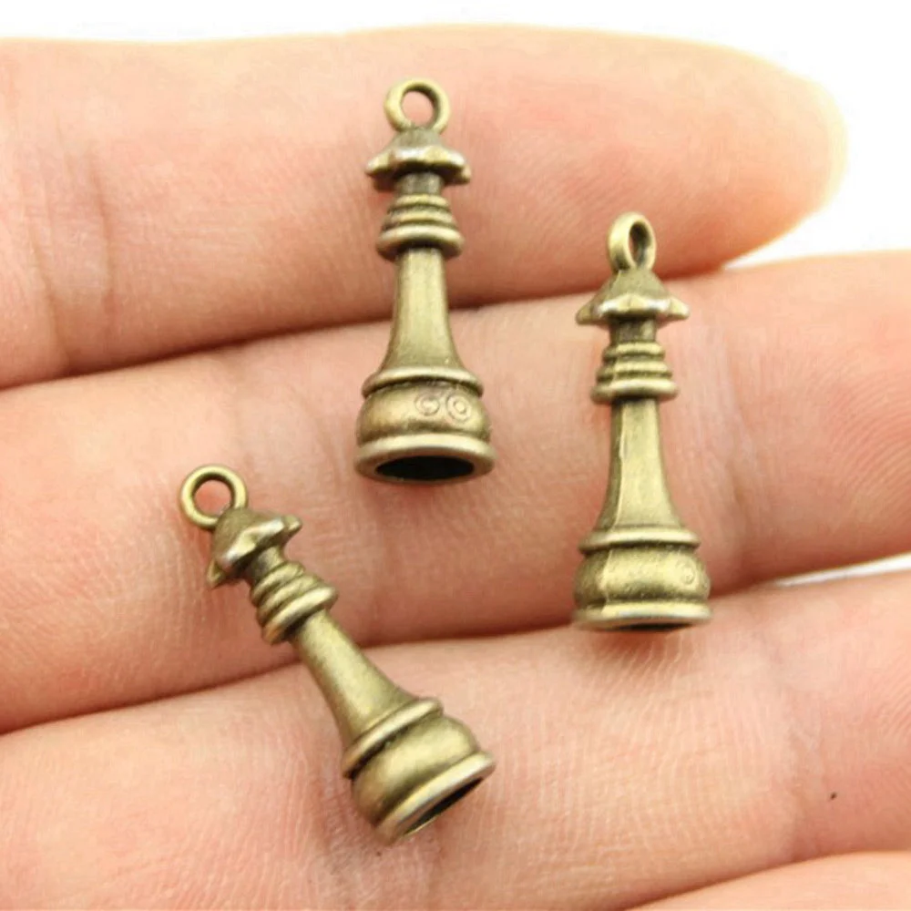 Friendship Puzzle Game Card Tarot Charms Pendant Boys Jewelry Massive Romantic Gifts For