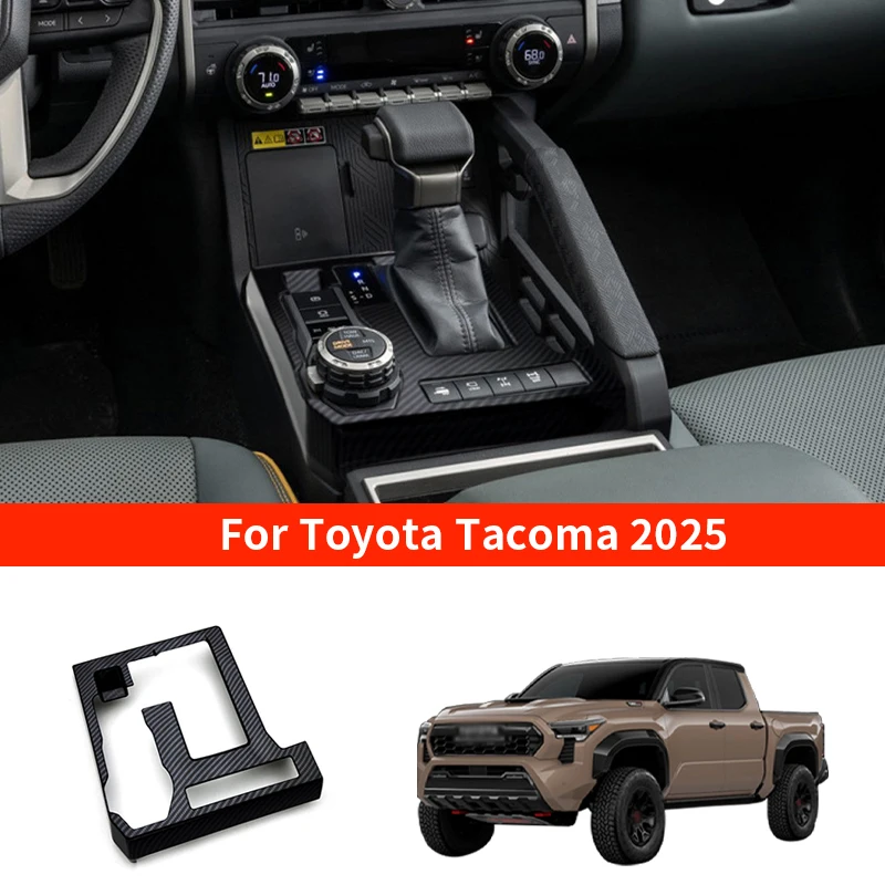 

Central Control Gear Panel Cover Abs Material For Toyota Tacoma High Version 2025 Interior Cover Trim Panel Sticker Accessories