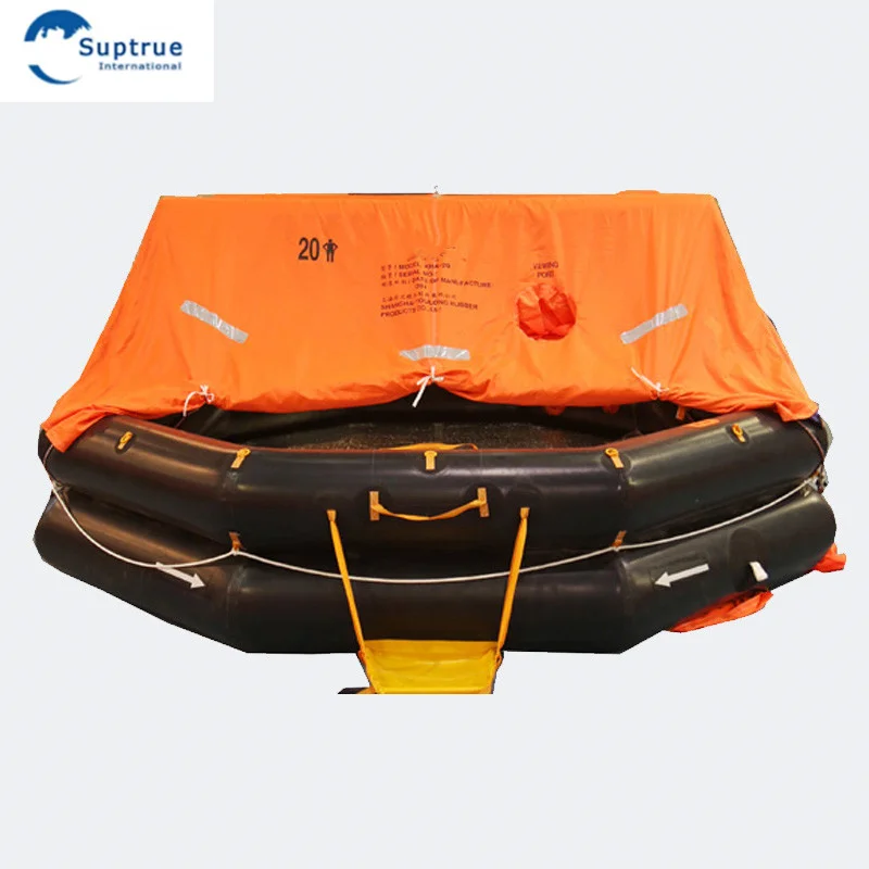 Marine 6 to 25 Person Self Inflating Life Raft