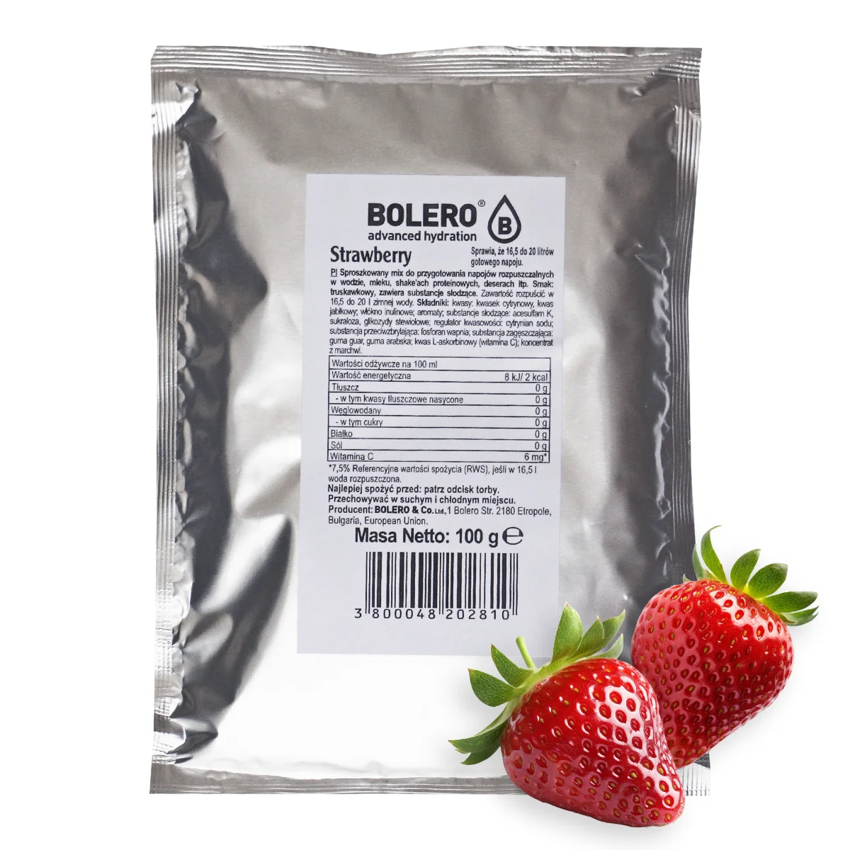 Bolero Bag Strawberry 100g