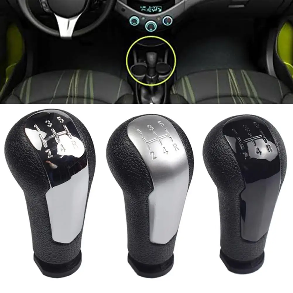 Newest ABS 5 Speed Car Gear Shift Knob Lever For HOLDEN For Chevrolet For Spark M300 11-15 Direct Replacement Car Accessories