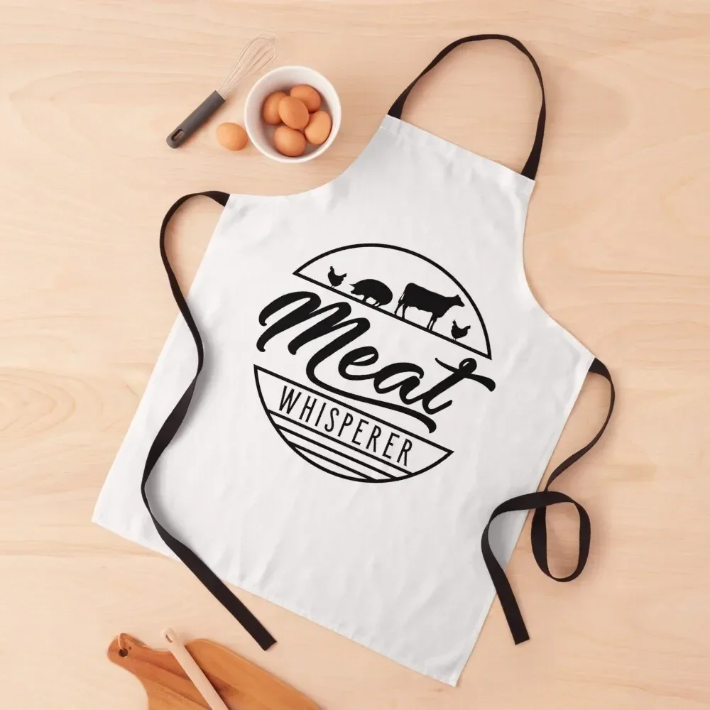 Meat Whisperer Apron All For Kitchen And Home work ladies professional kitchen Apron