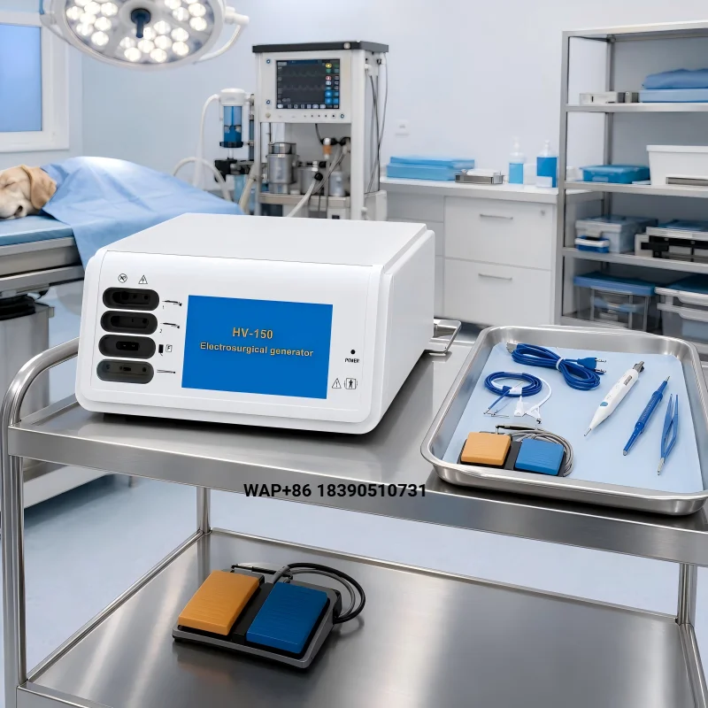 Электрохирургическая система XinYa HV 150V Pro для герметизации сосудов с сенсорным ЖК-экраном для коагуляции у собак