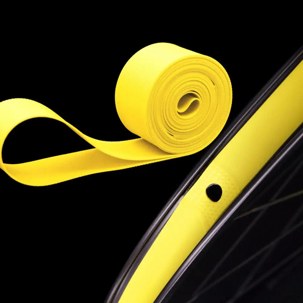 Useful Tire Rim Liners PVC Flexible Reliable Road Bike Rim Tape Strips Bike Tire Tapes Explosion-proof