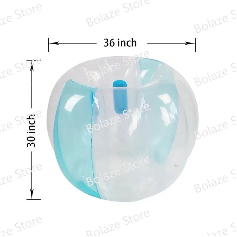 90cm Outdoor Activity Inflatable Bubble Buffer Balls Safety and Drop Resistance Collision Bumper Ball Funny Body Punching Ball