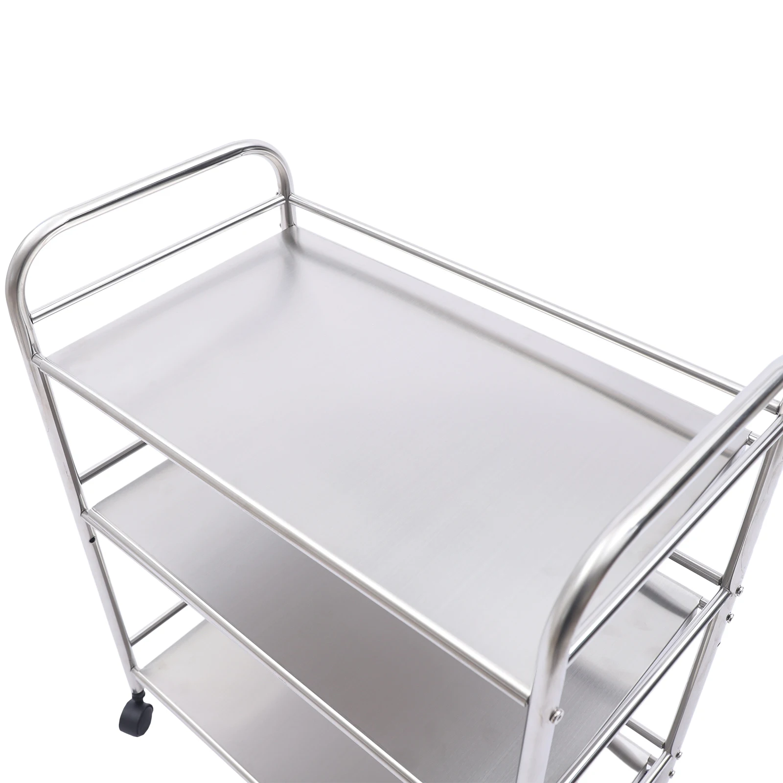 3-stufiger Rolling Utility Cart Storage Organizer Küchen wagen Rack Regal Service
