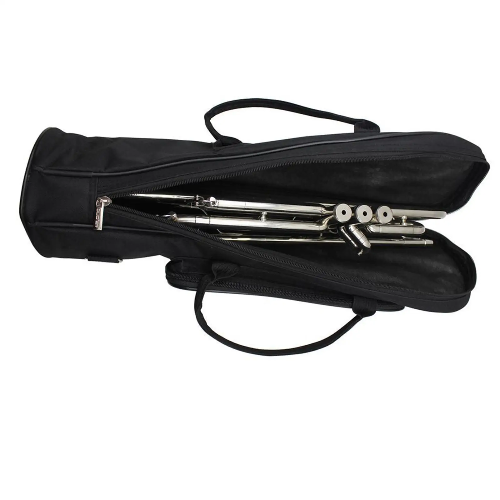 حقيبة البوق مع حزام الكتف حقيبة حمل البوق لزيت الصمام #3