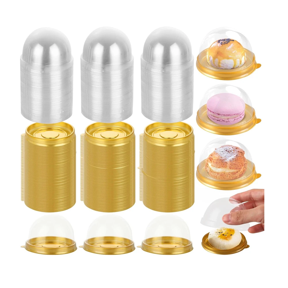 

Plastic Cake Boxes Mini Cupcake Boxes Muffin Pod Dome Muffin Container Box Party Supplies Gift Packaging Boxes for Wedding Party
