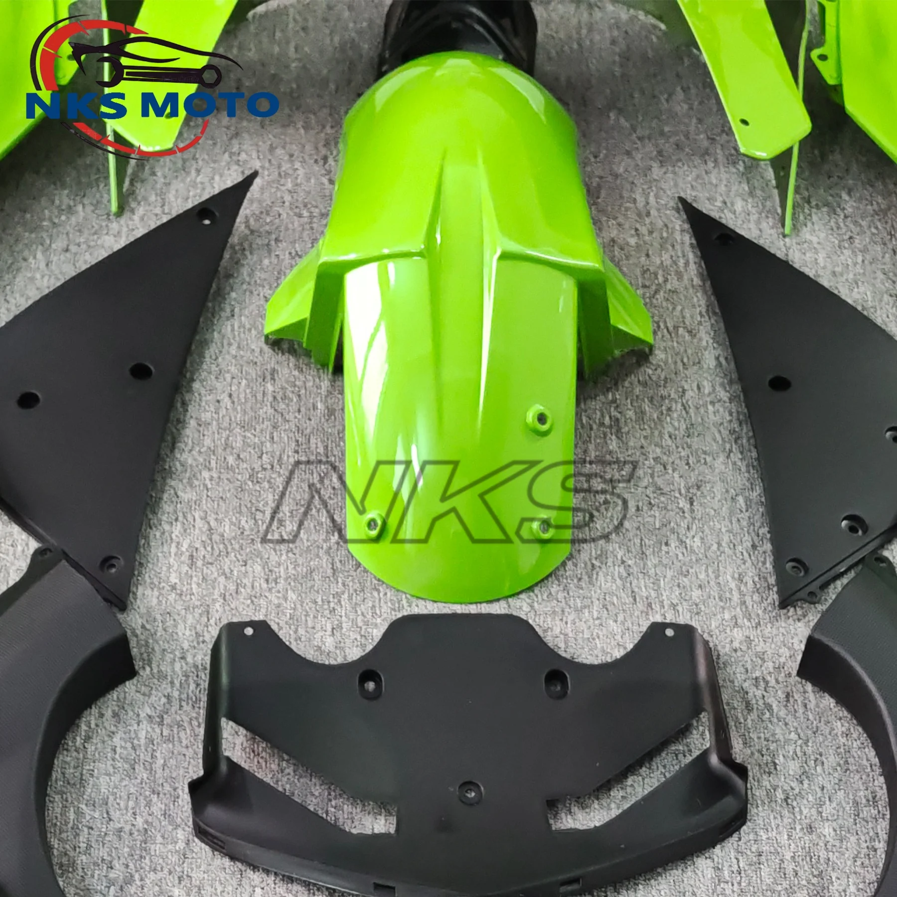 

New ABS For KAWASAKI Ninja636 ZX6R 600 2007 2008 zx-6r zx 6r 636 07 08 Fairing kit Bodywork Cowl Bright Green
