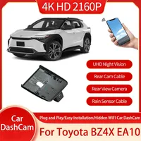 For Toyota BZ4X Subaru Solterra EA10 2022 2023 2024 Driving Recorder Front And Rear Lens Hidden WIFI Car DashCam NEW Accessories