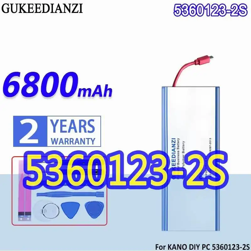 

For Kano Diy PC 5360123-2S 53601232S 6800Mah Computer Kit Battery Environmentally Friendly
