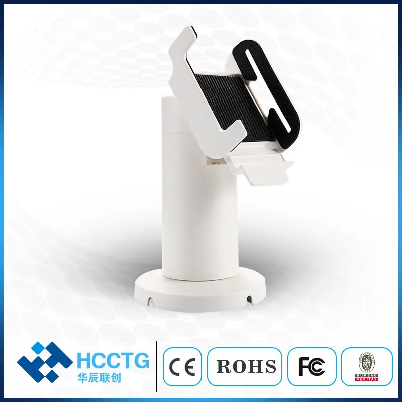 Desktop terminal holder pos bracket durable plastic rotatable credit card machine stand PS-S03