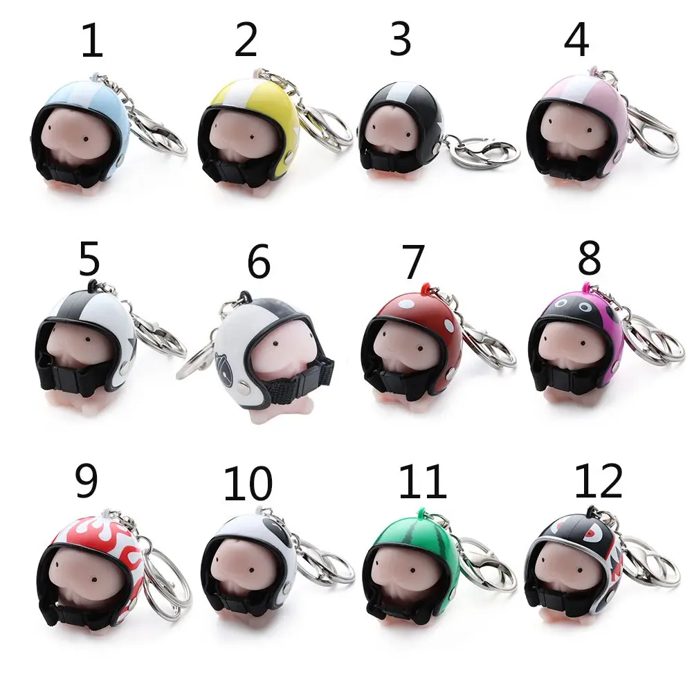 Gifts Five-stars Shape Trinket Accessories Ornament Helmets Keychain Bag Pendant Dingding Toys Key Ring