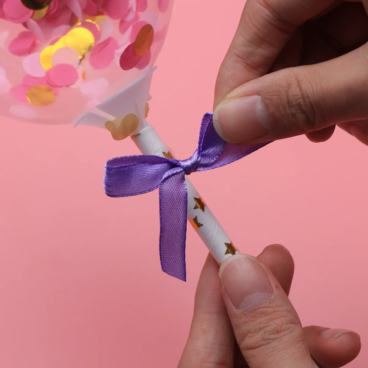 

6Pcs Bowknot Heart-Shaped Sequin Balloons Latex Wedding Party Engagement Decorative Set Gold Silver Balloons