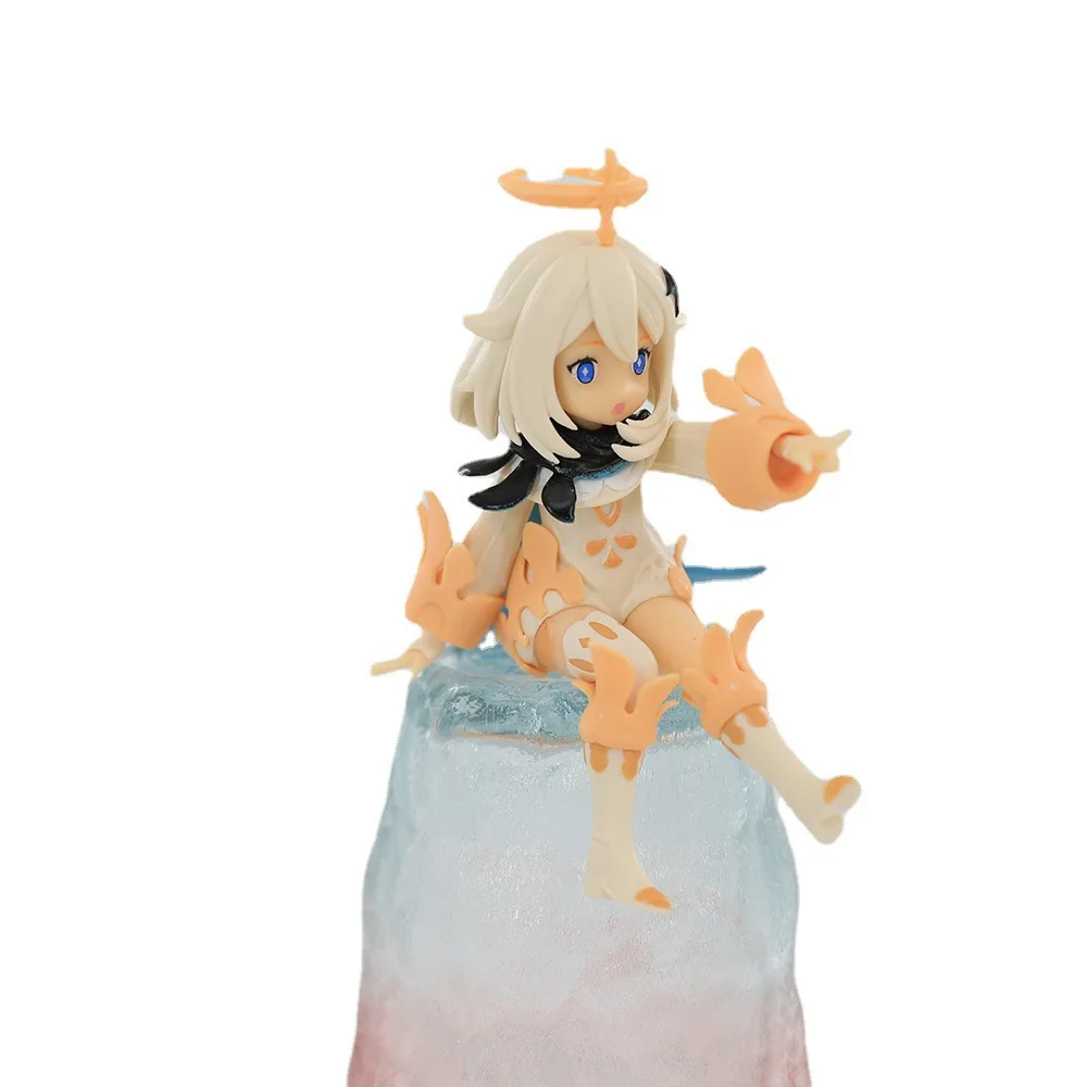 Genshin Impact Paimon Anime Figuren Pvc Speelgoed Klee Actie Figma Collectie Model Figma Schattig Meisje Braquedos Beeldje