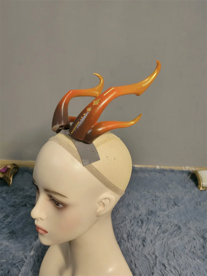 Genshin Impact Zhong Li Dragon Horns, Sauna Wear, Cosplay Accessrespiration, Halloween, Christmas Party Props for Comic Show