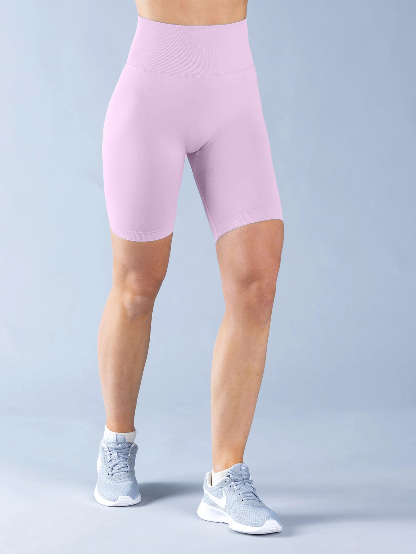 

High Waisted Yoga Shorts Women Butt Lifting Tummy Control Workout Fitness Running Stretchy Booty Lift Leggings Gym Activewear