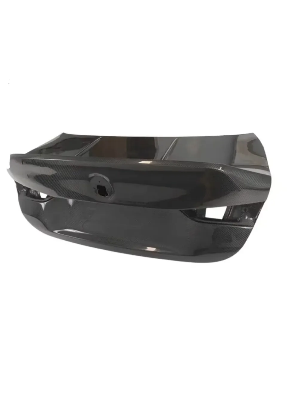 CSL Style Dry Carbon Fiber Luggage for  G82  M4 Car Trunk Lid Replacement Installation Trunk Body Kit
