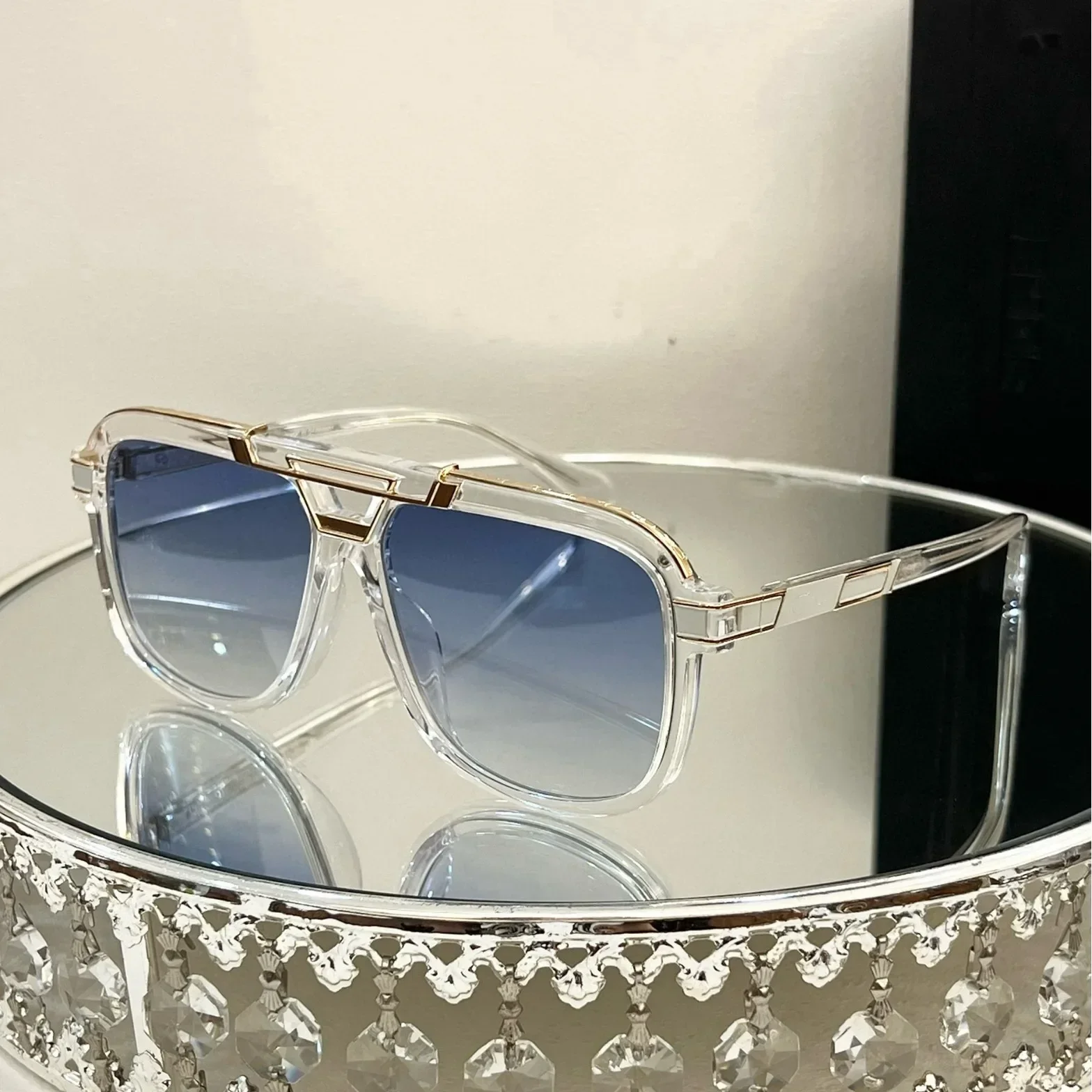 نظارات شمسية جديدة راقية لركوب الدراجات للرجال والنساء بتصميم أصلي CAZ مضادة للأشعة فوق البنفسجية تغطي النظارات الشمسية الكبيرة #1