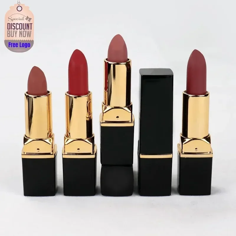 

Private Label 14colors Non-sctick Cup Lipstick Long Lasting Easy To Colored Waterproof Professional Makeup for Women Bulk Custom