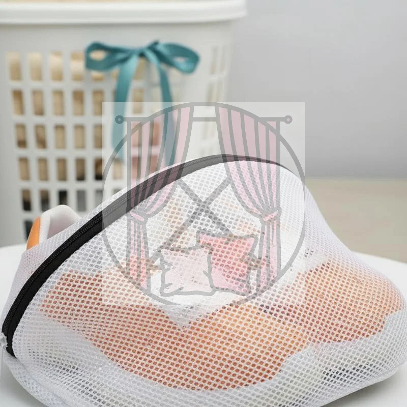 Mesh Laundry Bag For Shoes Boot With Zips For Washing Machines Hot Travel Clothes Storage Box Organizer Bags