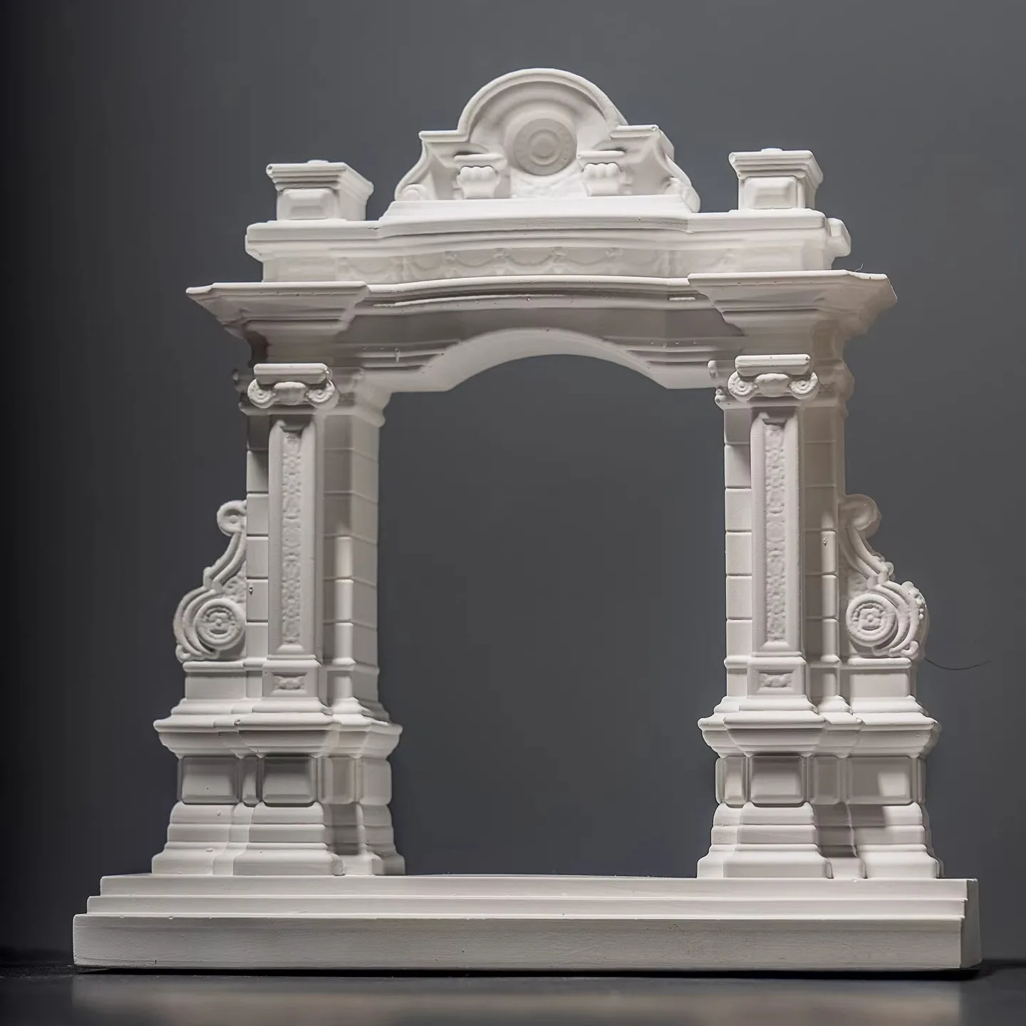 French Style Doors, European Style Door Openings, Relief Patterns, Gypsum/Cement Architectural Ornaments
