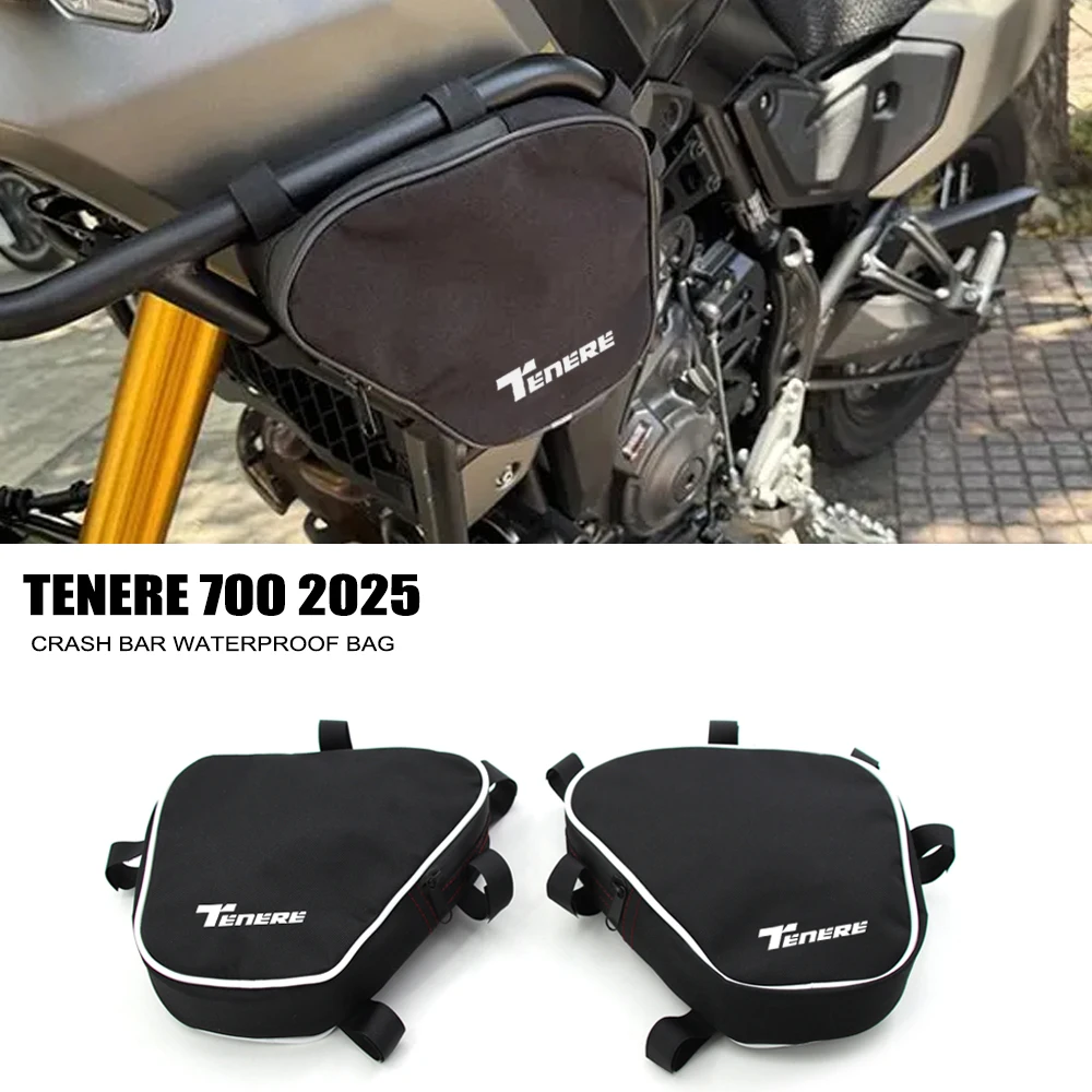 

Аксессуары Tenere 700, оригинальная сумка для инструментов для ремонта бампера, сумка для размещения Yamaha Tenere700, водонепроницаемая сумка для рамы