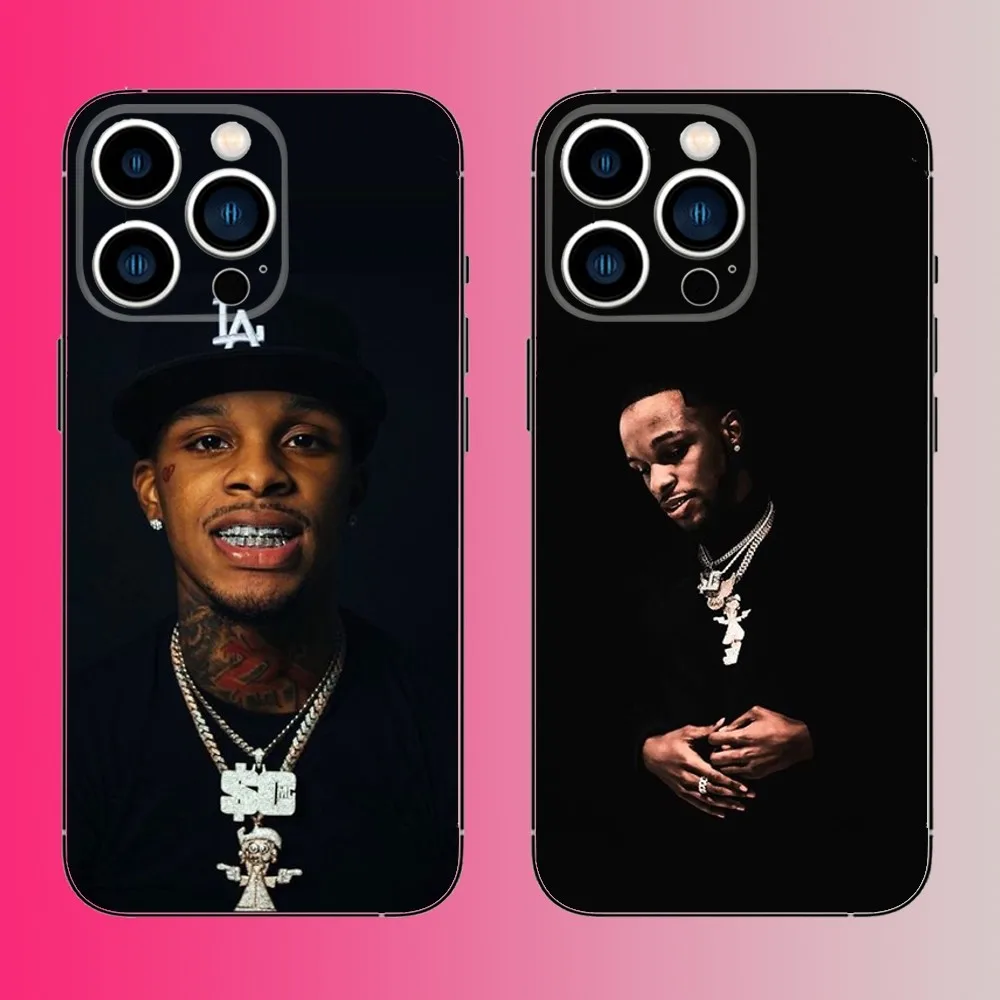 Rapper Toosii Phone Case For iPhone 16,15,14,13,12,11,Pro,Max,Plus,Mini,X,XS,XR,8,7,6,S,SE Soft Black Case