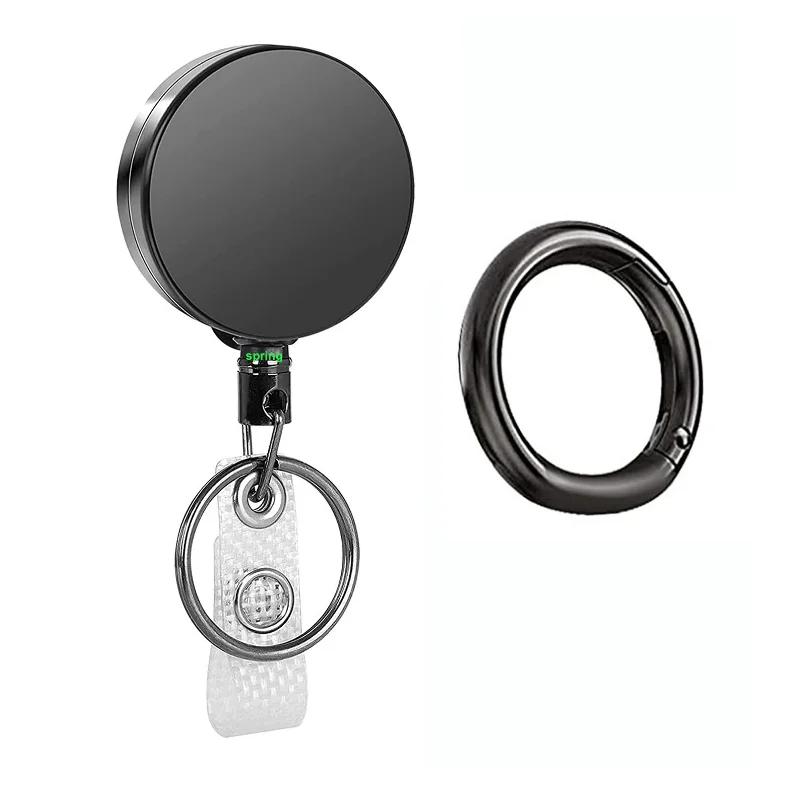 1pc Wire Rope Camping Telescopic Burglar Key Holder Tactical Keychain Outdoor Automatic Key Ring Retractable Roll Chain