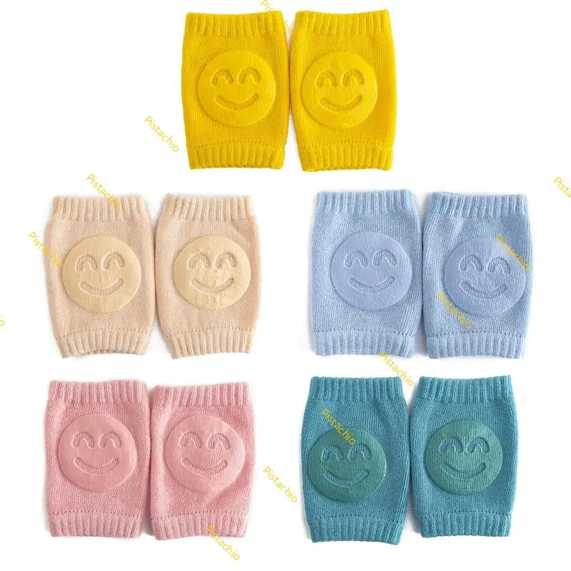 QX2D 1 زوج يزحف الطفل المضاد للانزلاق kneepads الرضع سلامة وسادة الكوع الصغار الساق حامي الدعم الركبة دافئ #4