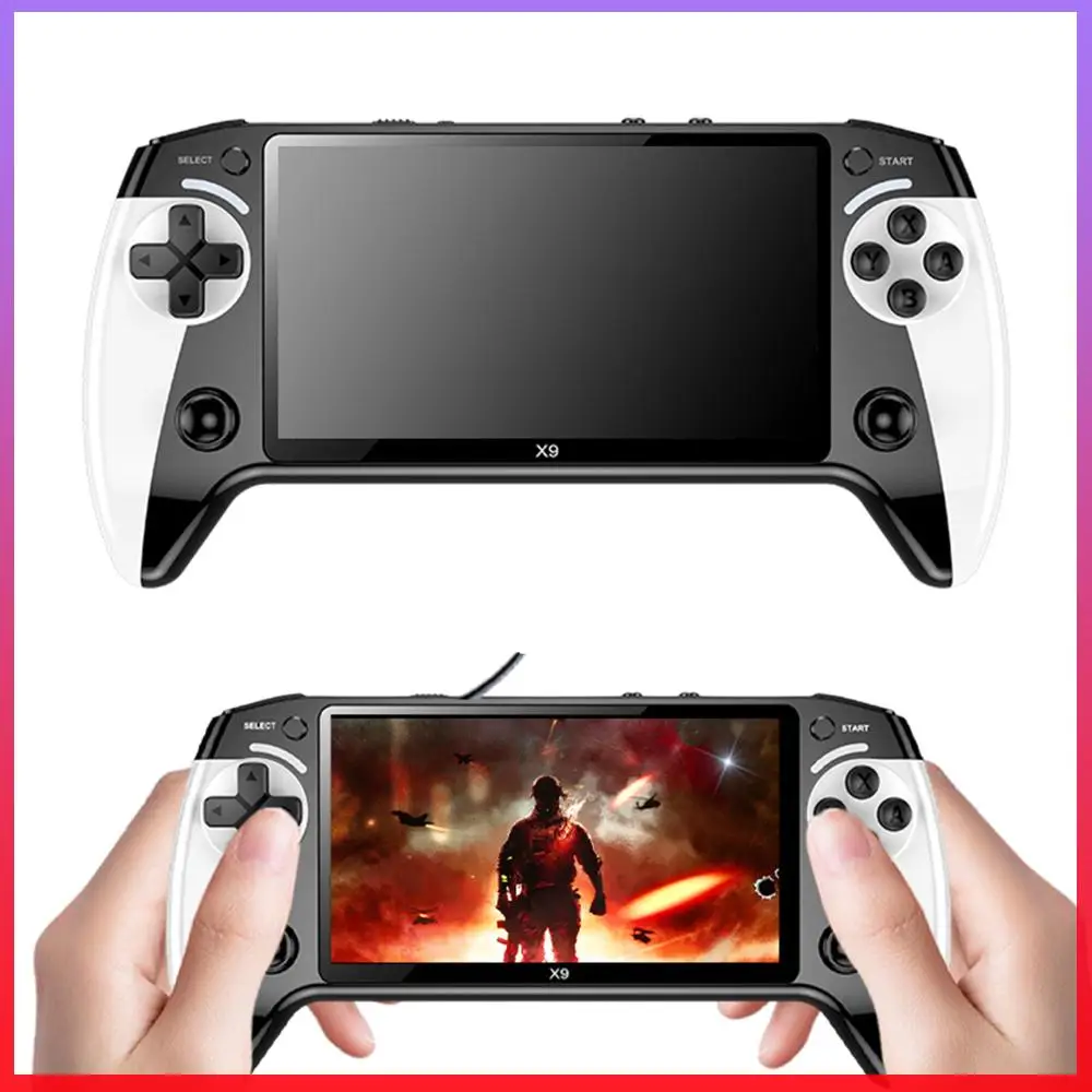 

Портативная игровая консоль с экраном 5,5 дюйма, 1500 мАч, электронный игровой плеер с зарядкой Type-C, портативный игровой плеер для детей и взрослых