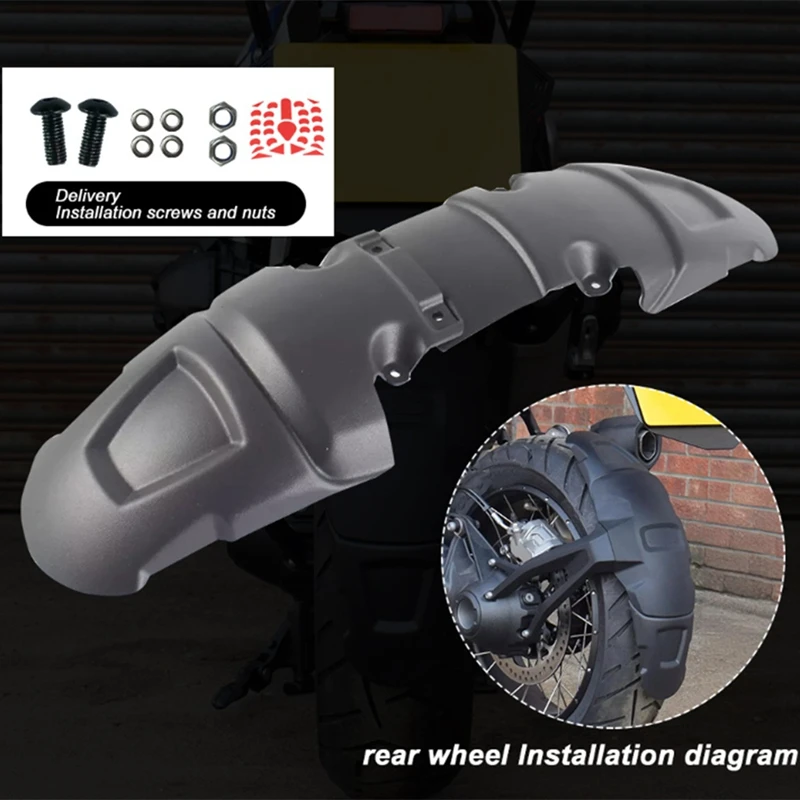 Guardabarros trasero para rueda trasera de motocicleta, edición extendida para BMW R1300GS R1300 GS 2023--T45C