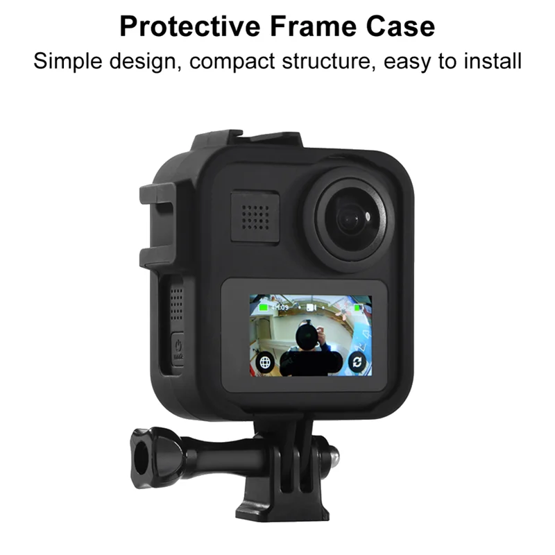 Frame Case for Go Pro MAX 360 Housing Cover Mount Protective Frame for Go Pro Max Accessories