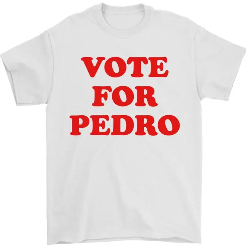 Vote Pour Pedro Camiseta Pour Hommes 100% Coton